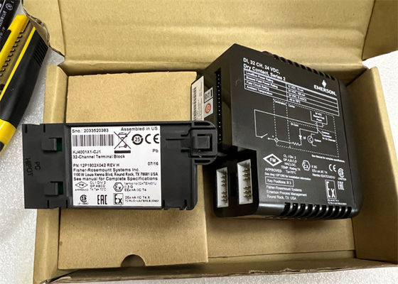 電源のエマーソンDeltaV KJ3203X1-BA1 VE4001S2T2B4 12P3270の余分なモジュール