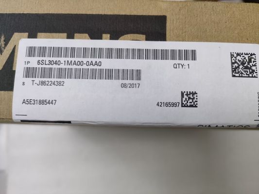 密集したフラッシュ カードのないPROFIBUSインターフェイスとのSiemens 6SL3040-1MA00-0AA0 CU320-2 DP。