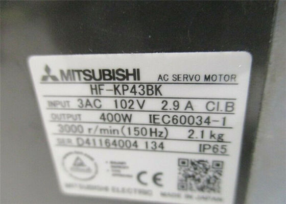 三菱ミシンの在庫で新しい産業サーボ モーターHF-KP43BK 400W 102V 3000RPM