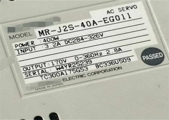 三菱新しい産業ACサーボ アンプMR-J2S-40A-EG011ドライブ400W 170V 2.8A