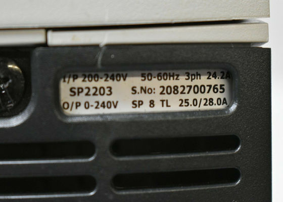 NIDECエマーソンSP8TLの制御技法SP2203 UniDrive産業パネルの台紙ドライブ7.5 kWの