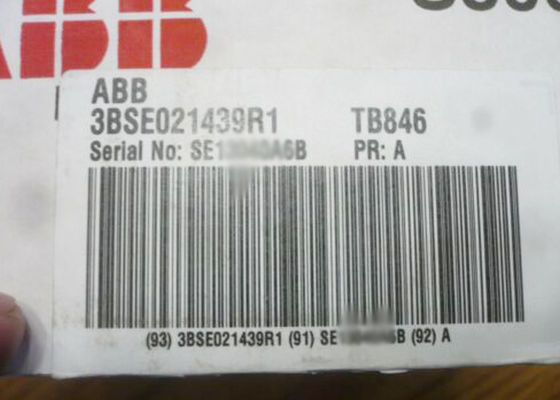 TB846は光学左舷モジュールModulebusの入口S800入力/出力3BSE021439R1 PLCの二倍になる