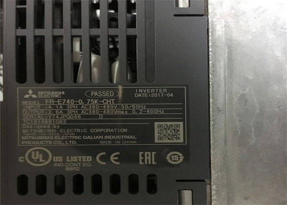三菱FR-E740-0.75K-CHT ACインバーター3-PHASE 380~480V許されたAC電圧50HZ/60HZ
