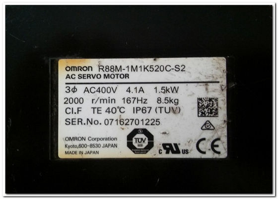 三菱R88M-1M1K520C-S2サーボモーター1S-SERIESの中間の慣性1.5 KW 2000 R/MIN