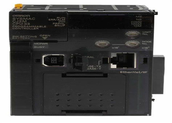 作り付けETHERNET/IPの選択板スロット3拡張の棚40入力/出力が付いているOmron CJ2M-CPU33 CPUの単位