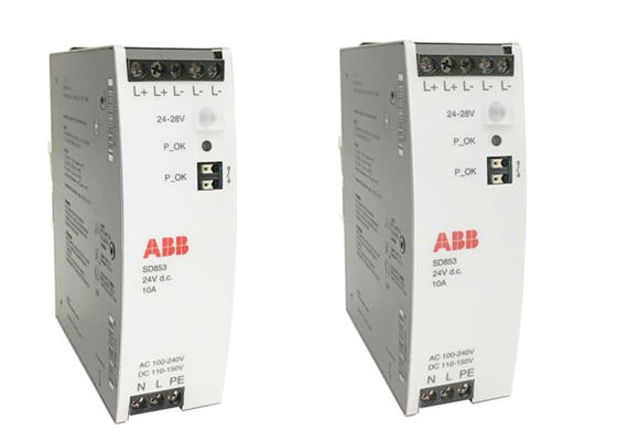 SD853電源モジュール3BSE088188R1 10A入力/出力DINは電源装置を柵で囲んだ