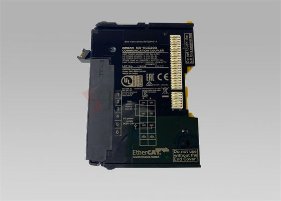Omron NX-ECC203バス カプラーNXシリーズETHERCAT 10AMP 24VDC 63 INOUT 63出力