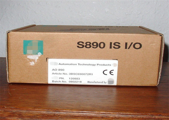 AC 800Mのための新しい密封されたS800アナログ3BSC690072R1 ABB AO890本質的安全な入力/出力モジュール