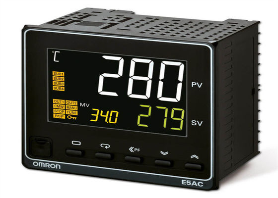 Omron E5AC-RX4A5M-000 E5ACシリーズ1/4 DINはAC 11-SEGMENT 4ディジットを中継で送る