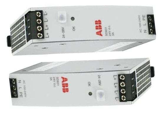 SD831 3BSC610064R1の電源の単位AC 800Mハードウェア入力/出力DINは電源装置を柵で囲んだ