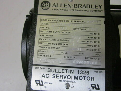 1326AB-A1G-11 ABのサーボ モーターAC永久マグネット1326AB高性能シリーズ