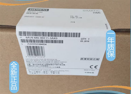 6AV6648-0BE11-3AX0 Siemens HMIのタッチ画面SIMATIC HMIスマートな1000のIE