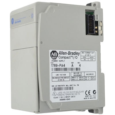 AB 1769-PA4は120/220 VAC 18ワットを25のAMPの電源入力170-265 VACの出力した