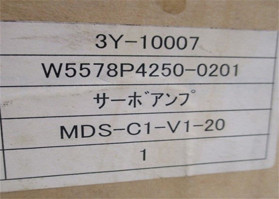2.0KW三菱のサーボ アンプの単位MDS-C1-V1-20の軸線制御プログラマブル コントローラ