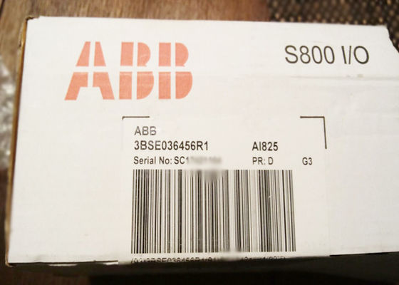 3BSE036456R1 AI825 S800のアナログ入力モジュール8ch 14のかまれたプラス符号入力/出力モジュールを