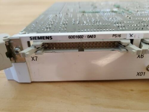 6DD1602-0AE0 Siemens Simadyn Dプロセッサ・モジュールPLC Simatic PS16保証12か月の