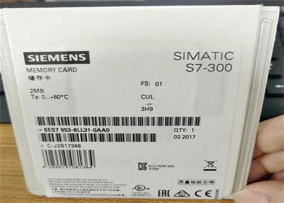 SIEMENS 6ES7953-8LL31-0AA0のメモリ・カードS7のマイクロ2 MB S7-300/C7/ET 200 3V NFLASH
