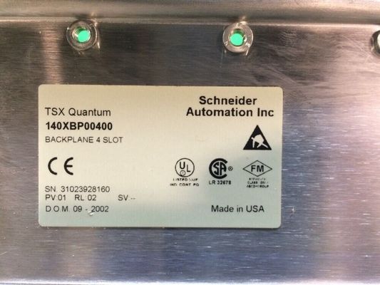 入力/出力モジュールのための140XBP00400シュナイダー4スロット バックプレーンのModicon Quantumねじ