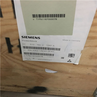 510-750 V DC 490 Aモーター モジュールのためのSiemens 6SL3352-7AE35-0AA1力ブロックは3段階モジュールを塗った