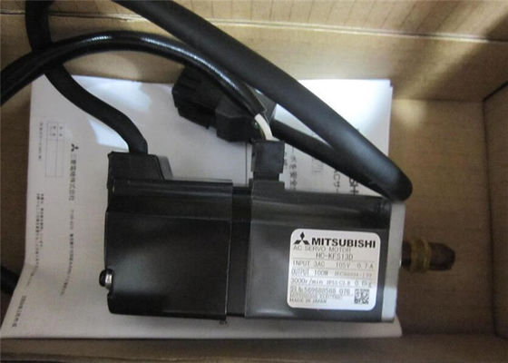 在庫の新しい三菱100W産業ACサーボ モーターHC-KFS13D 3AC 105V 0.7A