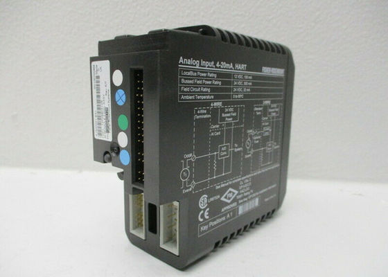 フィッシャーRosemount DeltaVの余分な電源モジュールKJ3002X1-BA1 4-20mAの雄鹿は入った