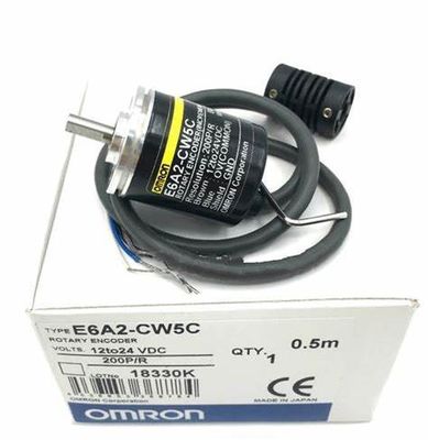 オムロン E6A2-C 解像度最大500ppr 外径25mm 5VDC−5%から12V+10%