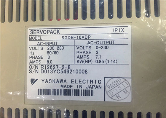 YASKAWA SGDB-10ADP 50/60HZ SERVOPACKの産業Servoは850Wを運転する