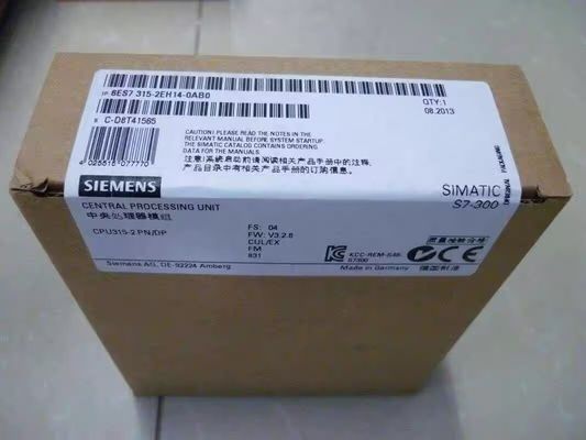Siemens 6ES7315-2EH14-0AB0第1インターフェイスMPI/DP 12のMbit/sの第2インターフェイス イーサネットPROFINET