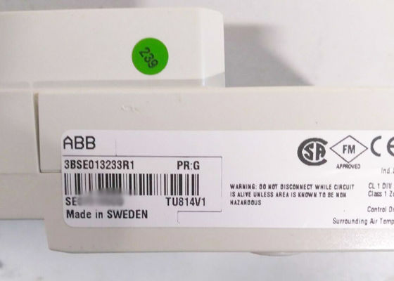 3BSE013233R1 TU814V1のコンパクトMTU 50Vのスナップ式の詐欺ABB S800の端末装置