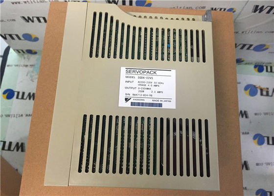 50/60HZ SERVOPACKの産業ServoはYASKAWA SGDA-02VS 200Wを運転する