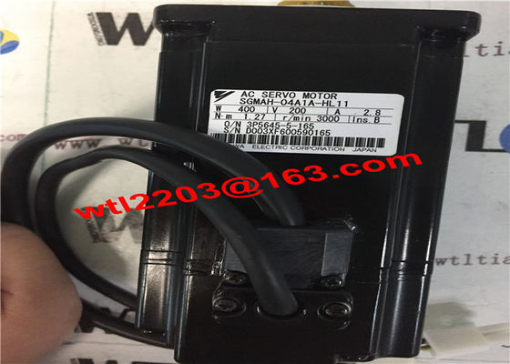 ヤスカワ SGMAH-04A1A-HL11 AC産業用サーボモーター 400W 200V