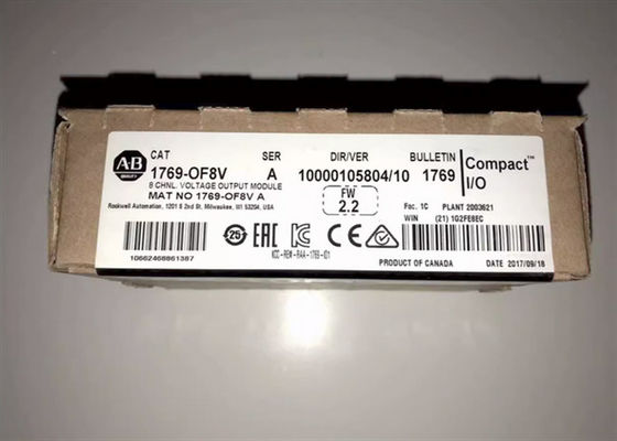 1769-OF8Vデジタル私はOモジュールのアレン ブラッドリーのモジュールの1769のCompactLogixのコントローラーをアナログ出力