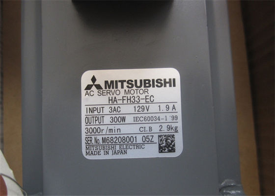 三菱300W HA-FH33-EC新しい産業ACサーボ モーターHAFH33EC 129V 1.9A