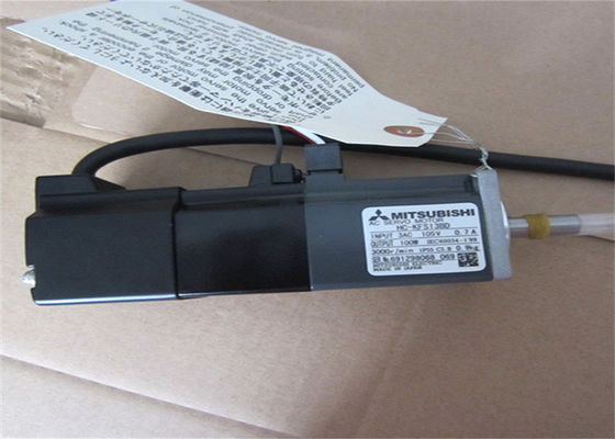 三菱100W産業ACサーボ モーターHC-KFS13BL-S16 3AC 105V 0.7A