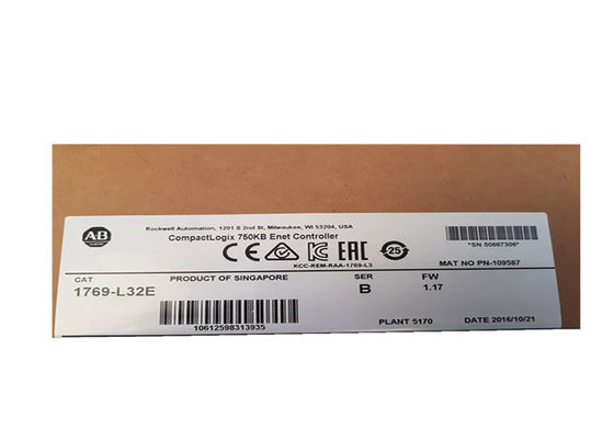 アレン ブラッドリー1769-L32E CompactLogix 750KB Enetのコントローラー モジュール