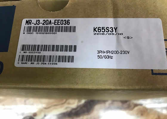 三菱ACサーボ アンプMR-J3-20A-EE036産業ドライブ200W 170V 0-360Hz 1.5A