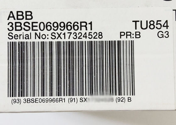 3BSE069966R1 TU854のターミナル ブロックの単位余分なMTU 50V S800モジュール