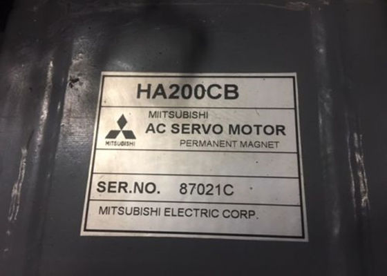 新しい産業3.5KW 2000r/min ACサーボ モーター三菱HA200CB 170V 16Amp