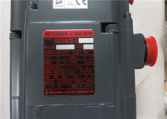 三菱3.5KW在庫で新しい産業サーボ モーターHA203NCB-S 170V 3000r/min