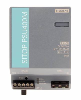 SIEMNES 6EP1536-3AA00 SITOP PSU400M 20 DC/DCのコンバーターの入力:600ボルトDCの出力:24ボルトDC/20 A