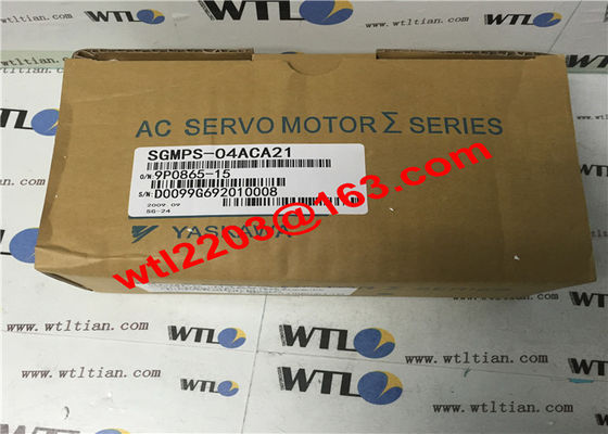 Yaskawa AC真新しい産業サーボ モーターSGMPS-04ACA21 400W 200V