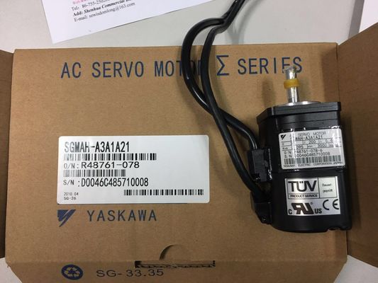 Yaskawa AC真新しい産業サーボ モーターSGMAH-A3A1A21 30W 200V