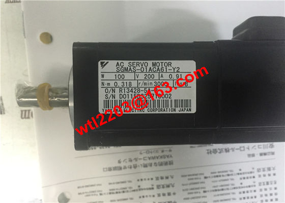 Yaskawa AC真新しい産業サーボ モーターSGMAS-01ACA61-Y2 150W 200V