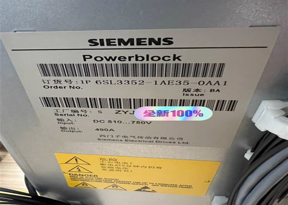 6SL3352-1AE35-0AA1 Siemensの可変的な頻度インバーターPLCモジュール510-750VDC