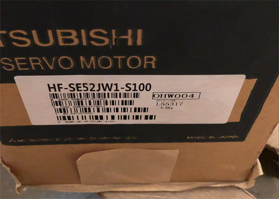 三菱在庫で新しい中型の慣性力0.5KW ACサーボ モーターHF-SE52JW1-S100