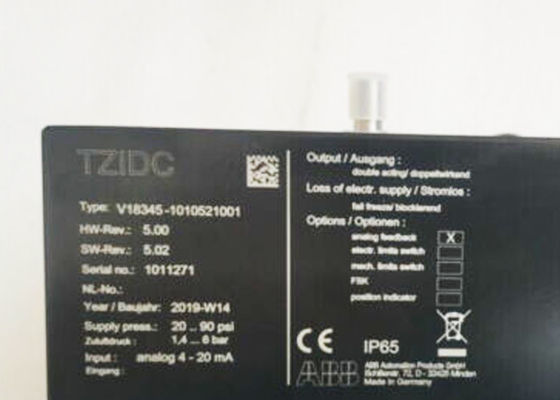 V18345-1010521001 ABBの電子空気のポジシァヨナーTZIDC 1/2-14 NPT
