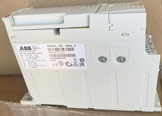 ACS355-03E-02A4-4低電圧ACは3AUA0000058184 0.75kW 2.4Aを運転する