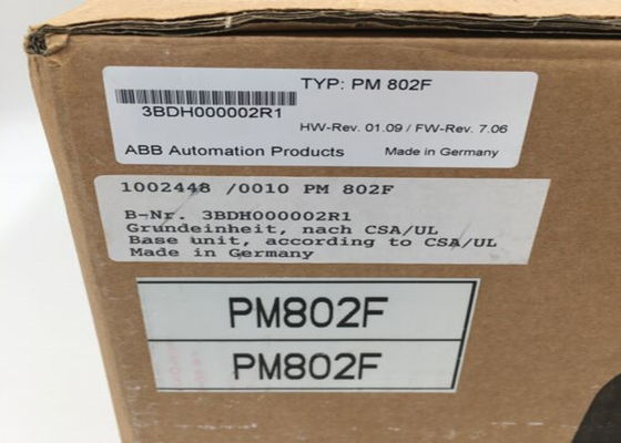 ABB分野のコントローラーPM802Fの制御モジュールAC800F PLS SPS 3BDH000002R1 CPUの基本単位