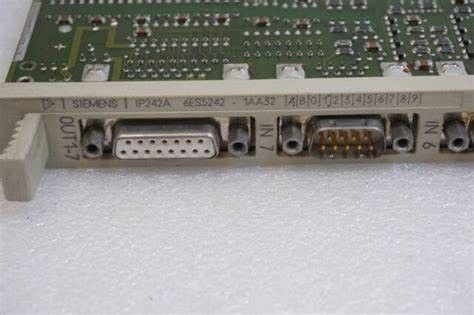 検出のための6ES5242-1AA32 SIEMENS SIMATIC S5、IP 242Aの反対モジュールおよび前処理
