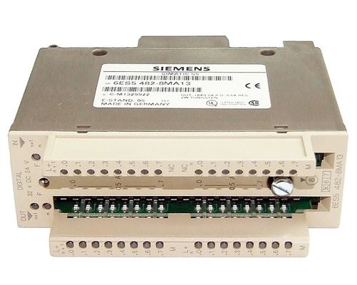 6ES5482-8MA13 SIEMENS SIMATIC S5は、S5-90U/-95U/-100Uのために非絶縁入出力482を掘る